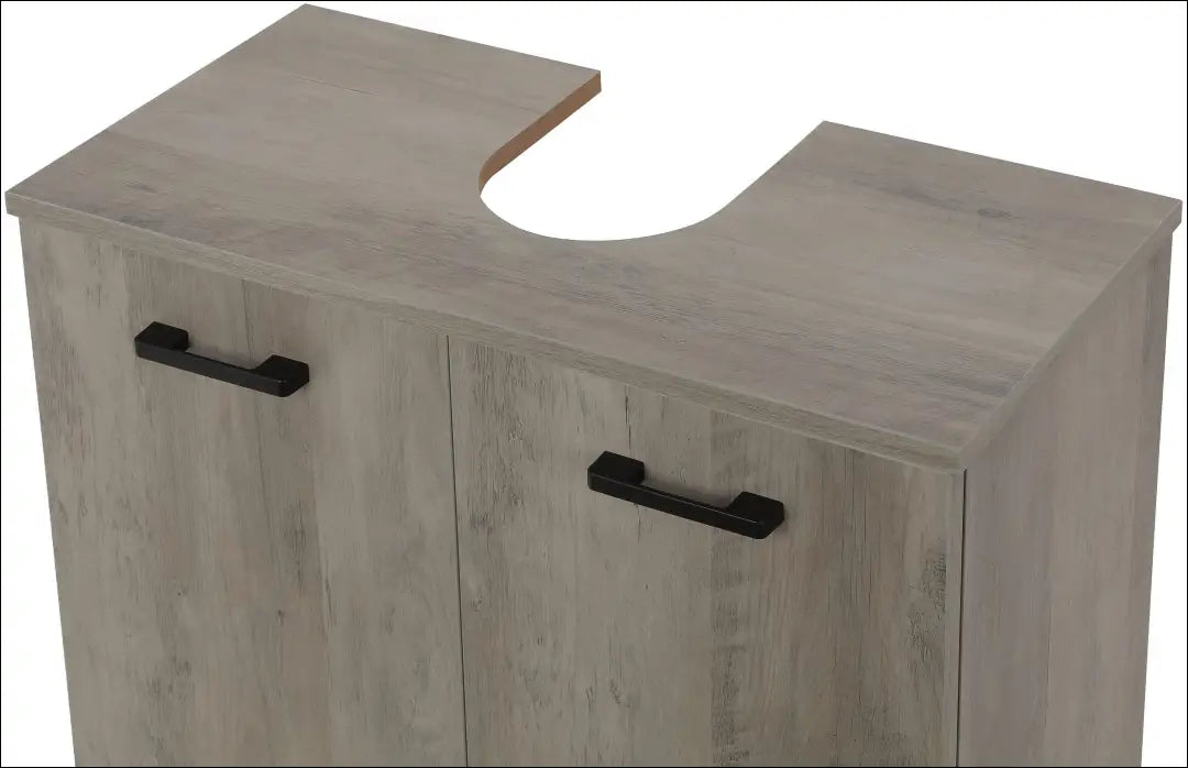 Vonios spintelė KI1586 - €40 Save 50% 25-50, __label:Pristatymas 1-2 d.d., color-pilka, material-mdf, vonios-kambarys