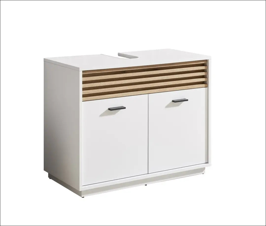 Vonios spintelė KI1600 - €73 Save 50% 50-100, __label:Pristatymas 1-2 d.d., color-balta, color-ruda, material-mediena