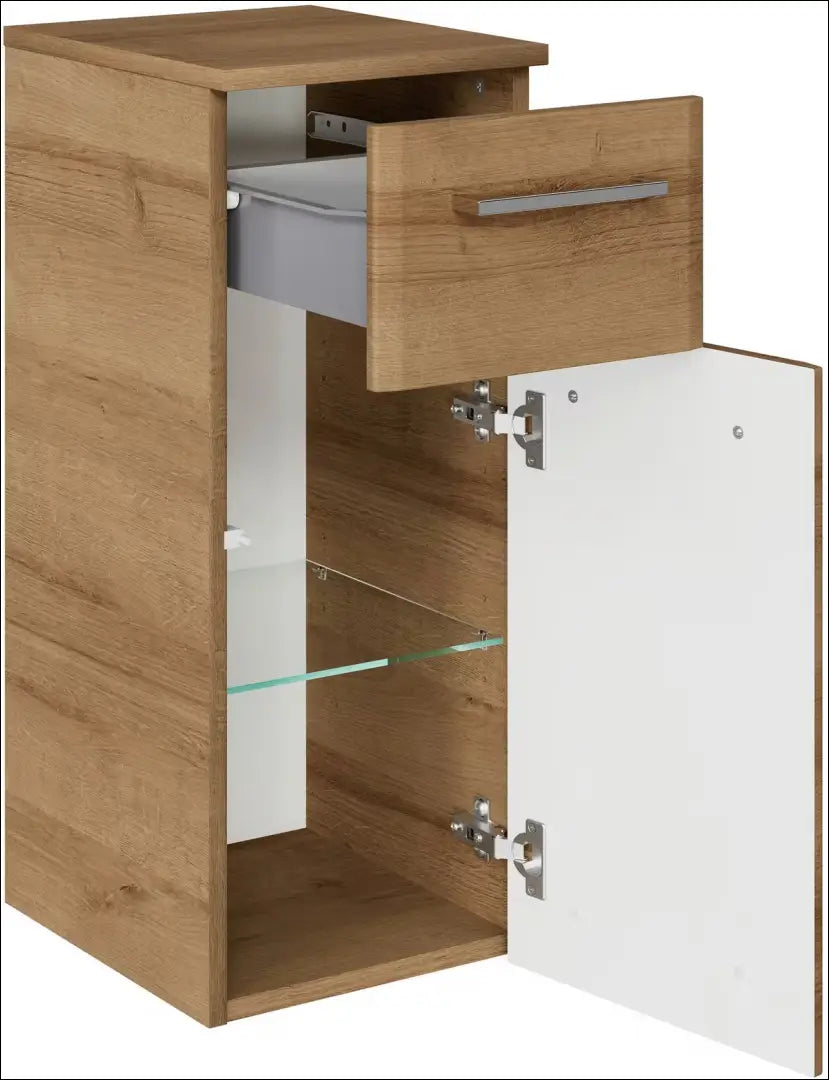 Vonios spintelė KI1640 - €53 Save 50% 50-100, __label:Pristatymas 1-2 d.d., color-ruda, material-mdf, vonios-kambarys