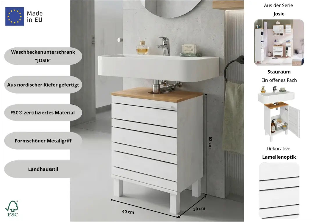 Vonios spintelė KI1855 - €56 Save 50% 50-100, __label:Pristatymas 1-2 d.d., color-balta, color-ruda,