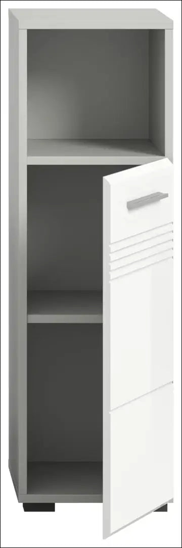 Vonios spintelė KI1888 - €25 Save 50% 25-50, __label:Pristatymas 1-2 d.d., color-balta, color-pilka, material-mdf Balta
