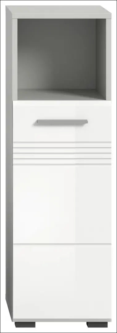 Vonios spintelė KI1888 - €25 Save 50% 25-50, __label:Pristatymas 1-2 d.d., color-balta, color-pilka, material-mdf Balta