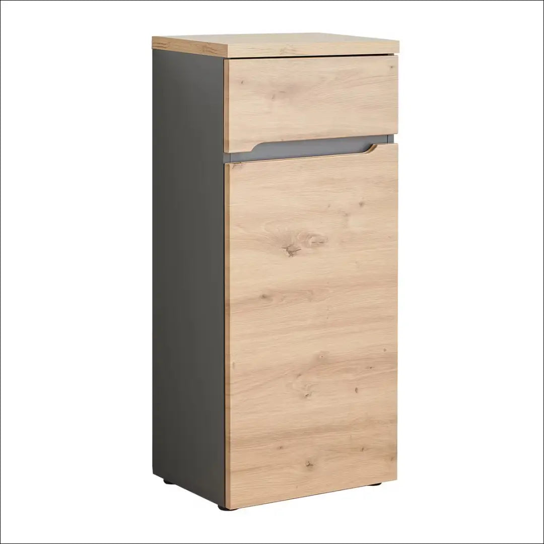 Vonios spintelė KI912 - €70 Save 50% 50-100, __label:Pristatymas 1-2 d.d., color-pilka, color-ruda, material-mediena