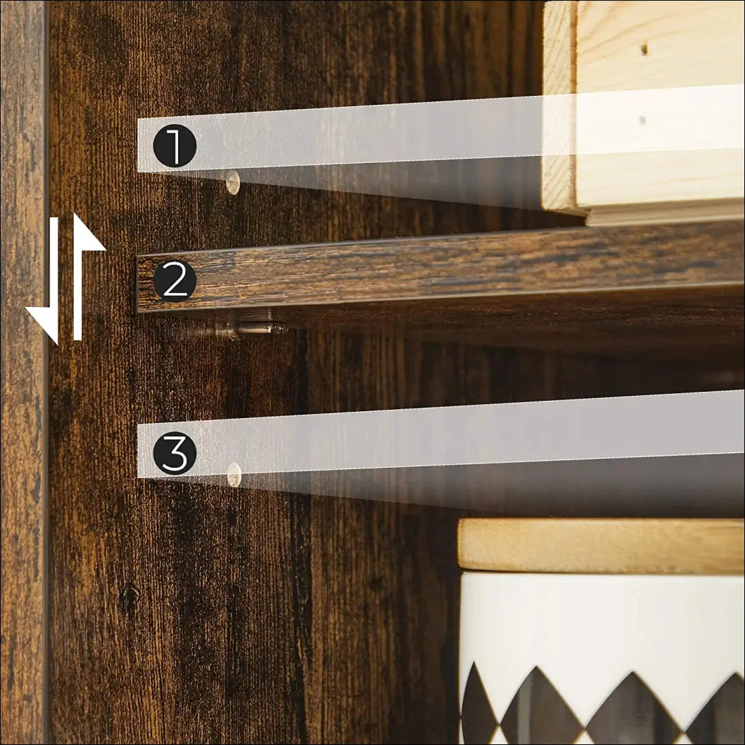 Vonios spintelė SM133 - €189 Save 10% 100-200, __label:Pristatymas 5-14 d.d., notouch10, spalva-ruda, vonios-kambarys