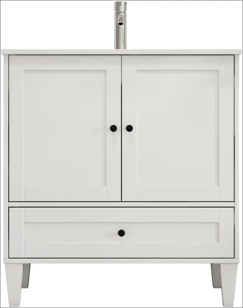 Vonios spintelė su praustuvu KI1713 - €145 Save 50% 100-200, __label:Pristatymas 1-2 d.d., color-balta,
