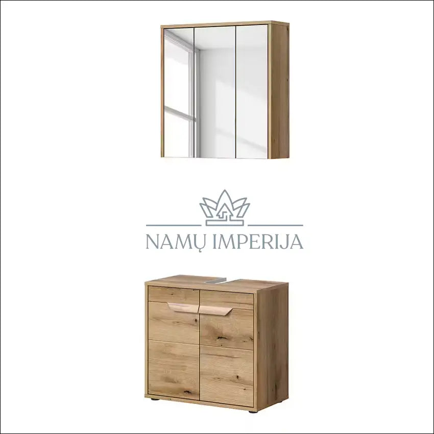Vonios spintelių komplektas (2vnt) KI1239 - €130 Save 50% 100-200, __label:Pristatymas 1-2 d.d., color-ruda,