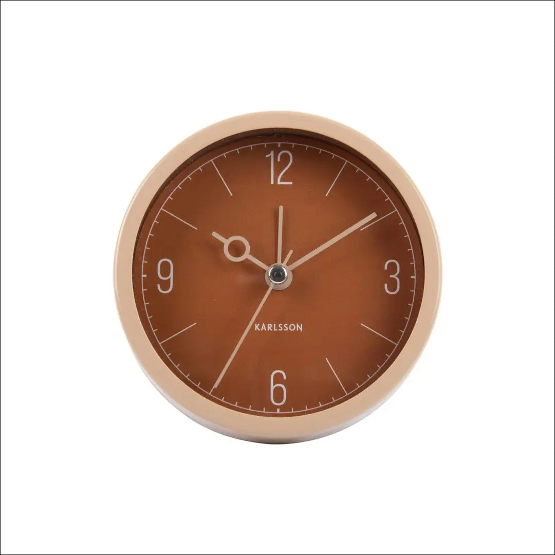 Žadintuvas ’Karlsson’ DI10361 - €14 Save 50% __label:Pristatymas 1-2 d.d., color-ruda, interjeras, laikrodziai,