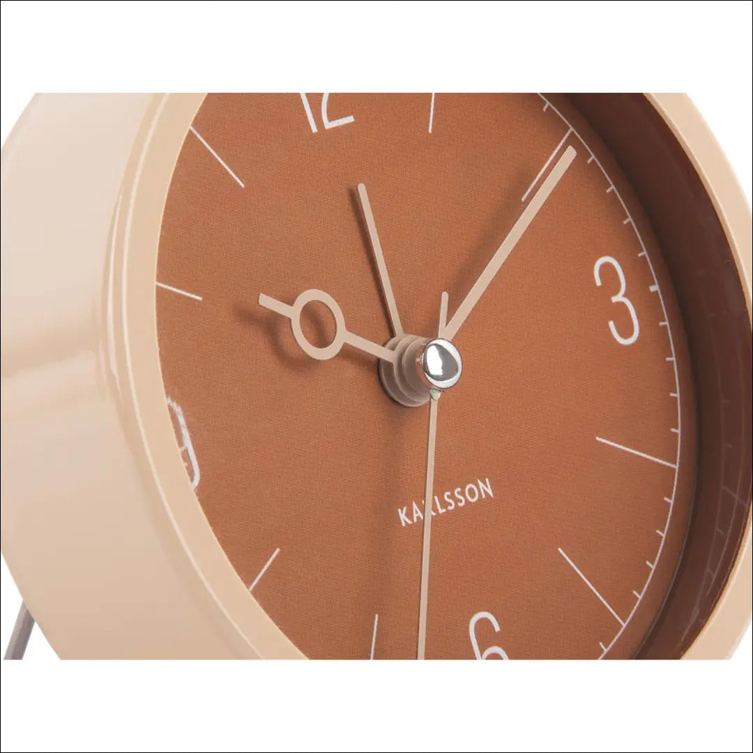 Žadintuvas ’Karlsson’ DI10361 - €14 Save 50% __label:Pristatymas 1-2 d.d., color-ruda, interjeras, laikrodziai,