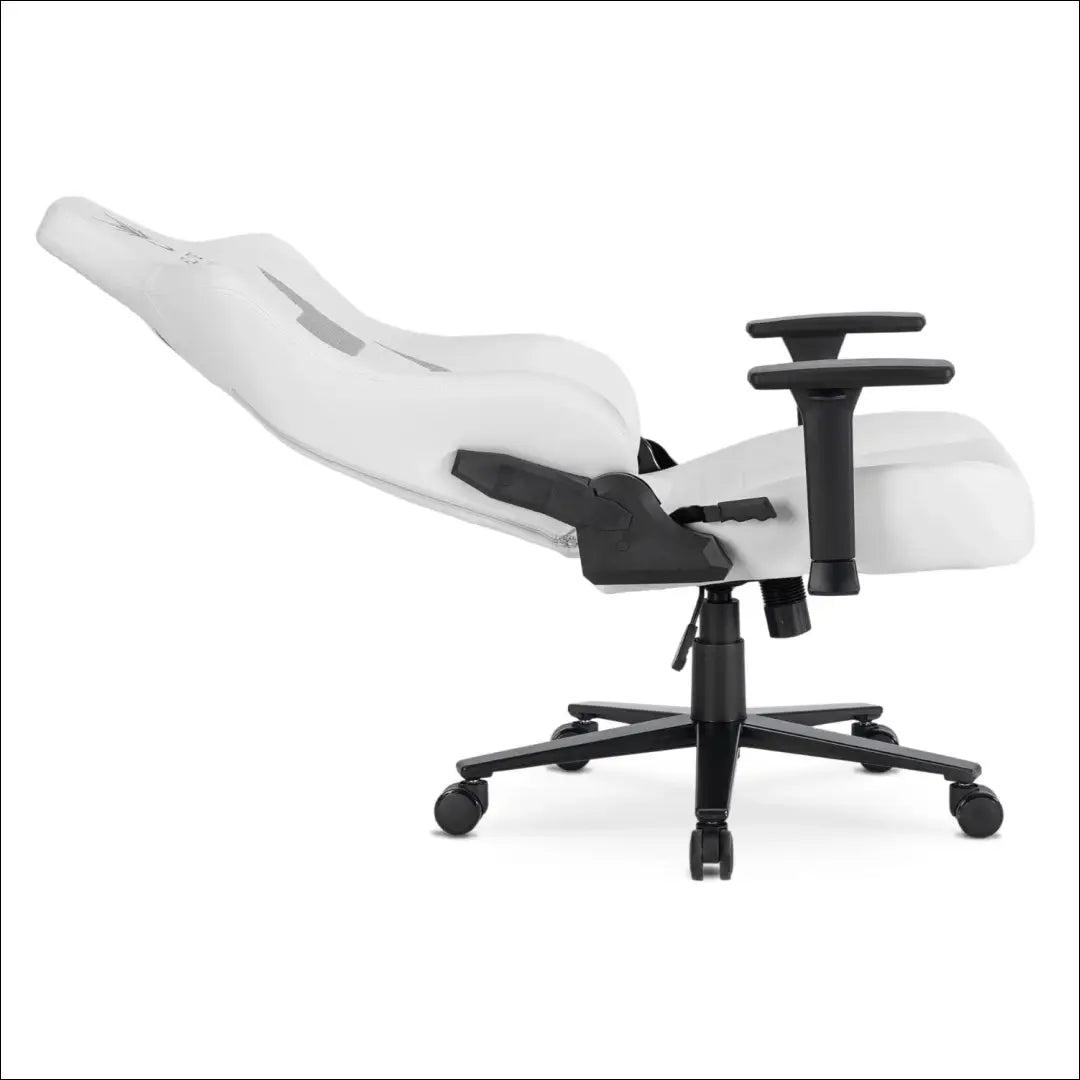 Žaidimų fotelis sukamas iš eko odos baltos spalvos TE518 - €167 Save 15% 100-200, __label:Pristatymas 5-14 d.d., elite,