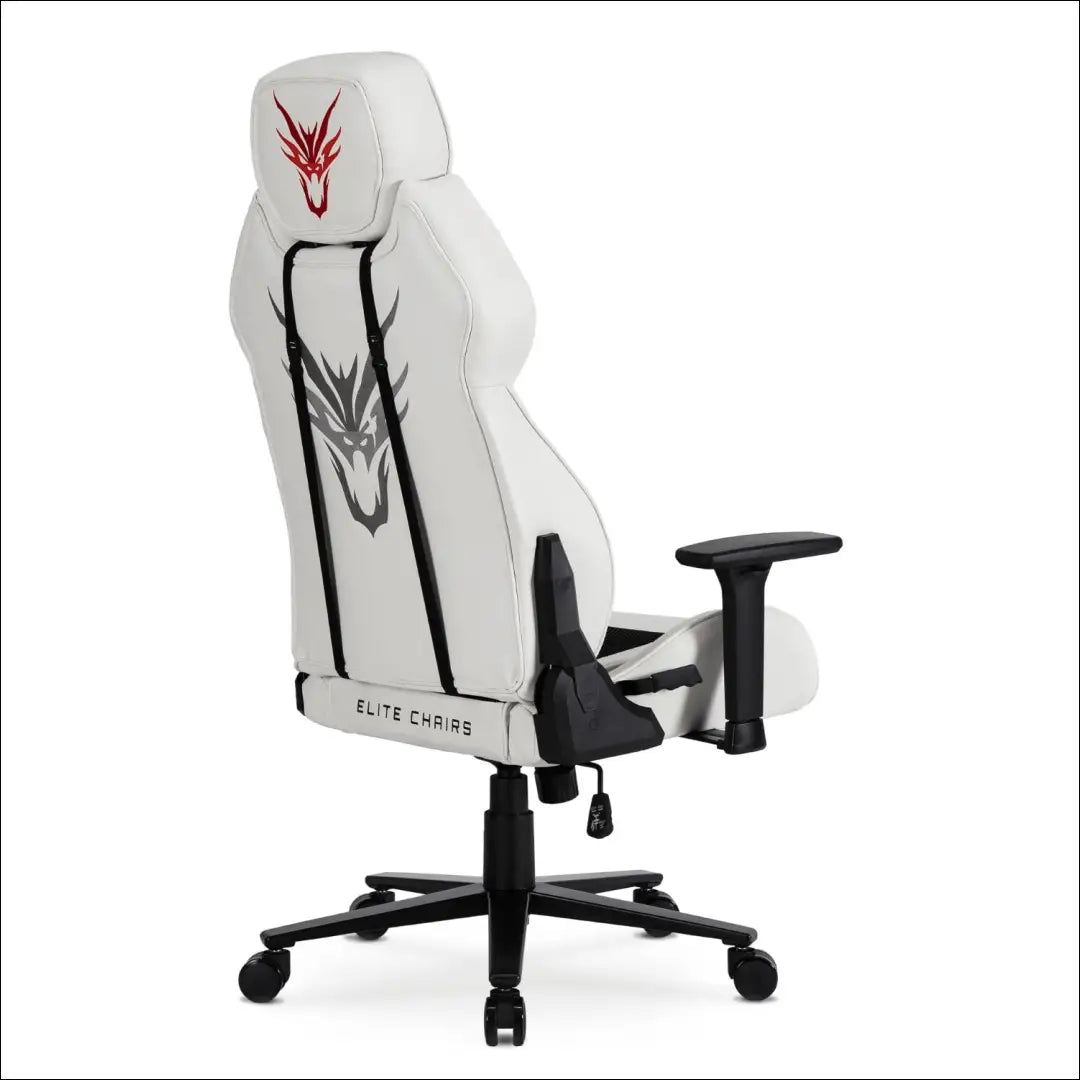 Žaidimų fotelis sukamas iš eko odos baltos spalvos TE521 - €170 Save 15% 100-200, __label:Pristatymas 5-14 d.d., elite,