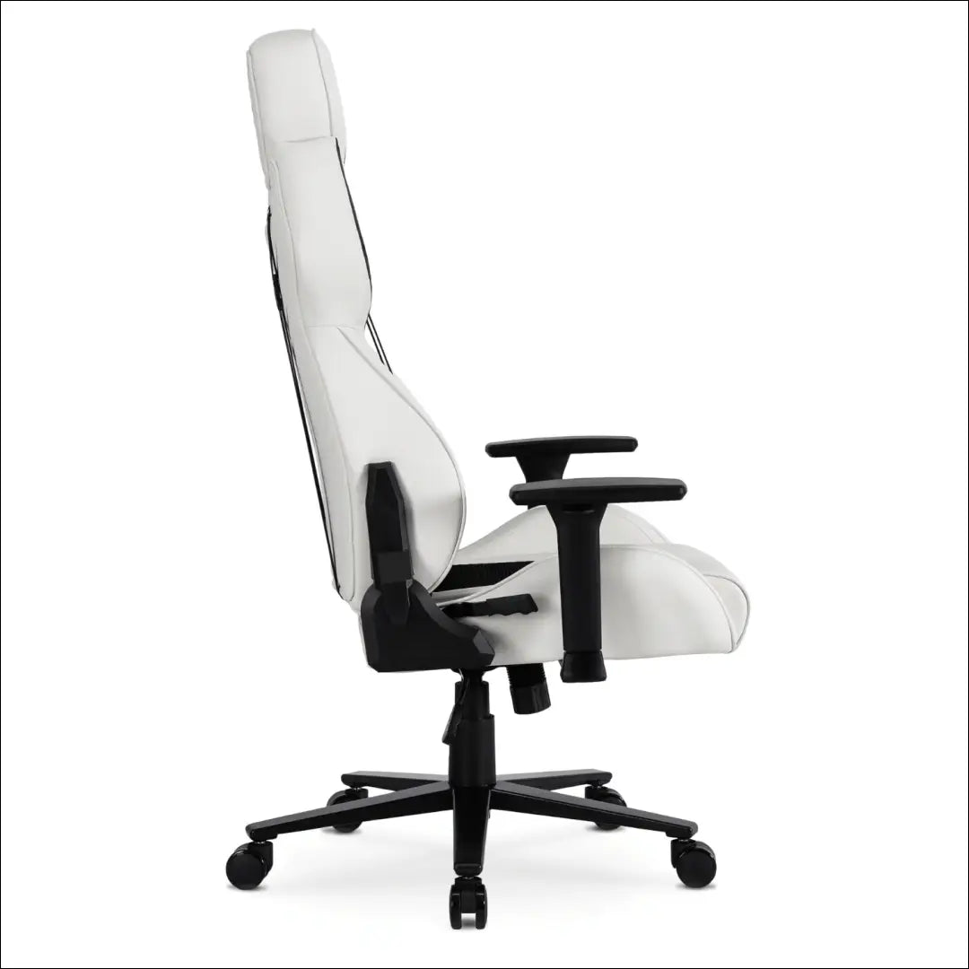 Žaidimų fotelis sukamas iš eko odos baltos spalvos TE521 - €170 Save 15% 100-200, __label:Pristatymas 5-14 d.d., elite,