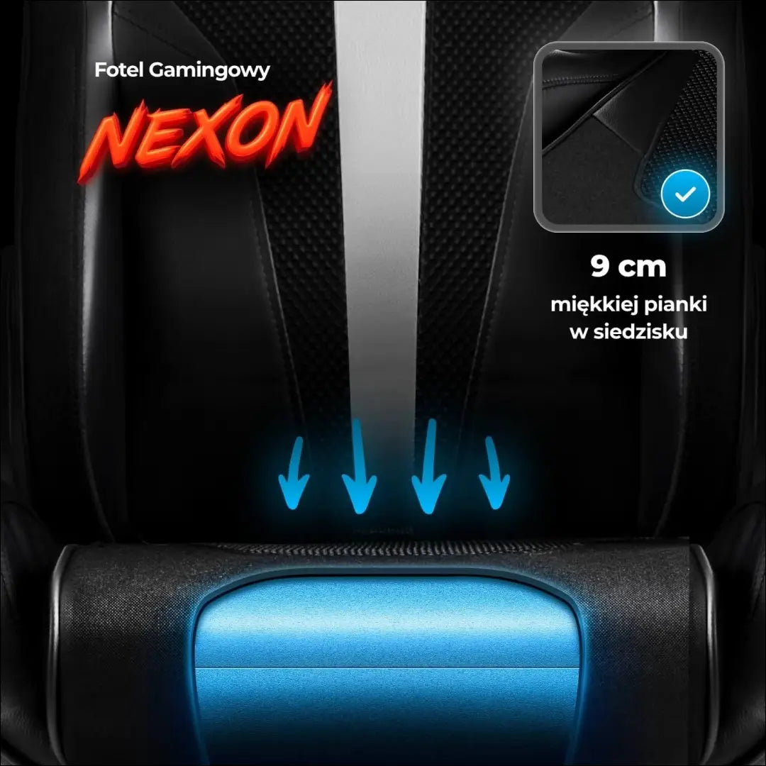 Žaidimų fotelis sukamas iš eko odos juodos spalvos / baltos TE520 - €185 Save 15% 100-200, __label:Pristatymas 5-14