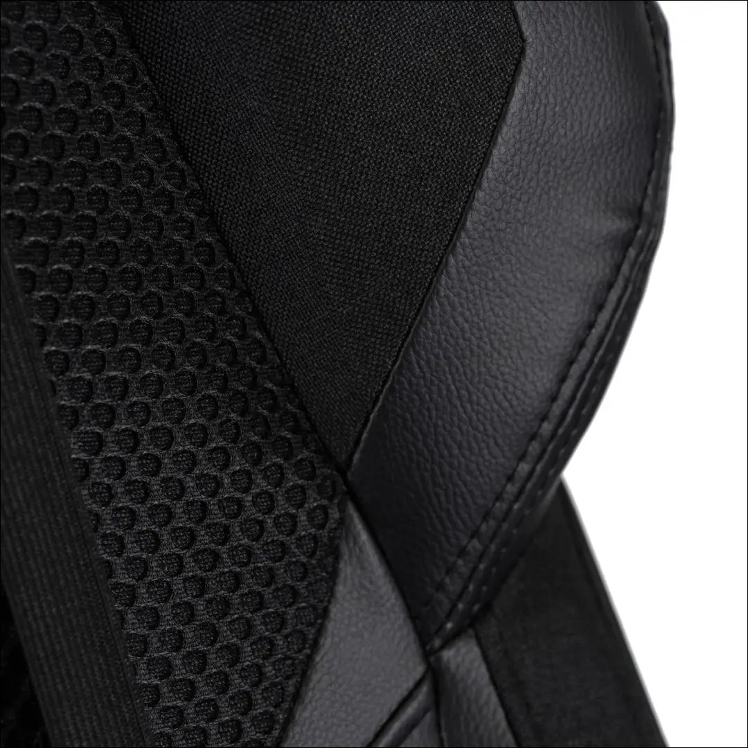 Žaidimų fotelis sukamas iš eko odos juodos spalvos / baltos TE520 - €185 Save 15% 100-200, __label:Pristatymas 5-14