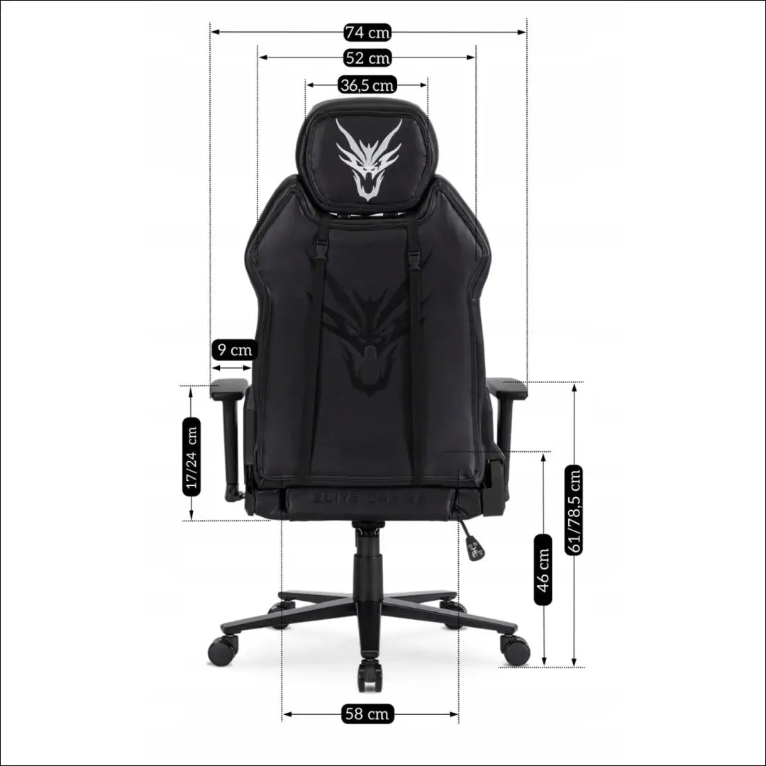 Žaidimų fotelis sukamas iš eko odos juodos spalvos / baltos TE520 - €185 Save 15% 100-200, __label:Pristatymas 5-14