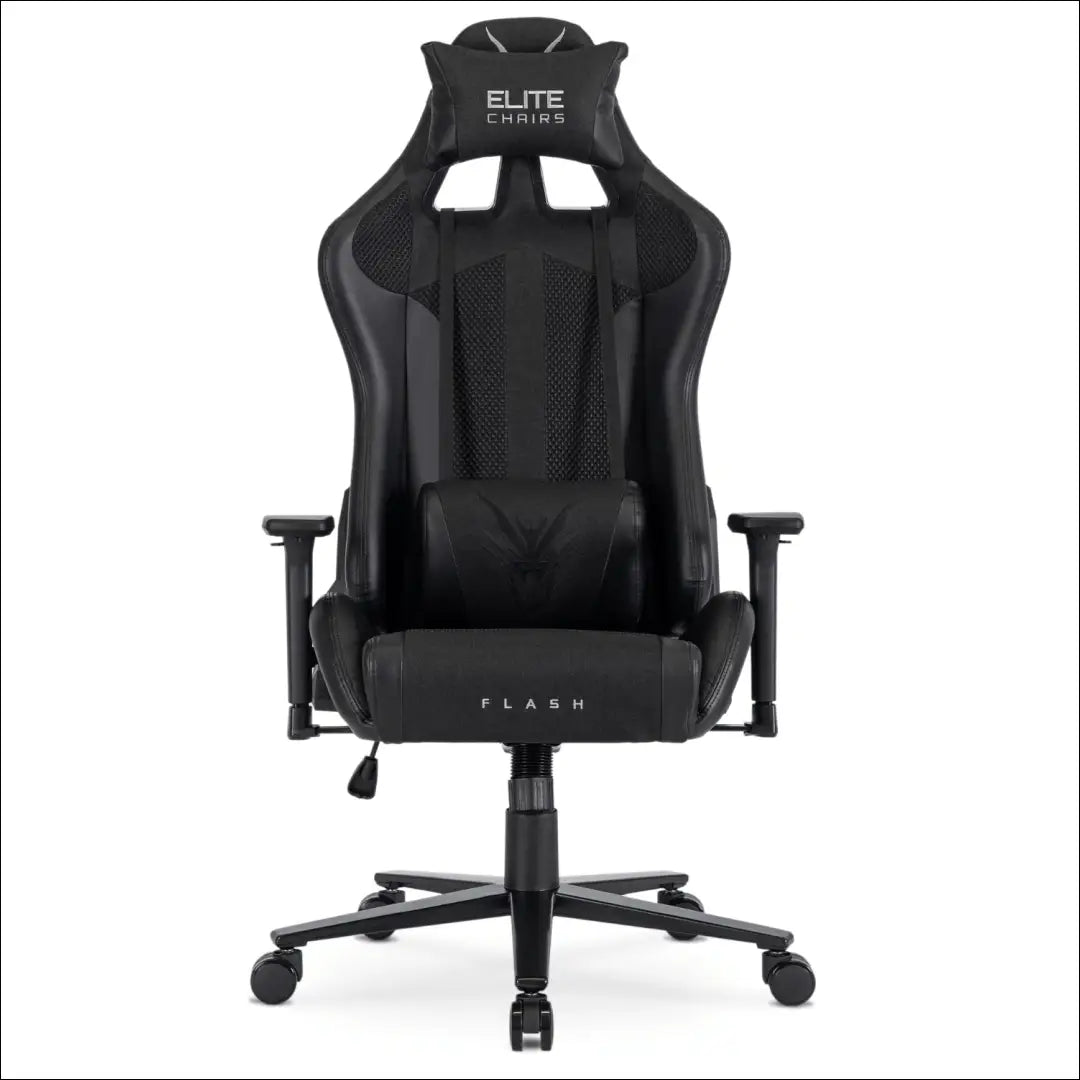 Žaidimų fotelis sukamas iš eko odos juodos spalvos TE555 - €161 Save 15% 100-200, __label:Pristatymas 5-14 d.d., elite,
