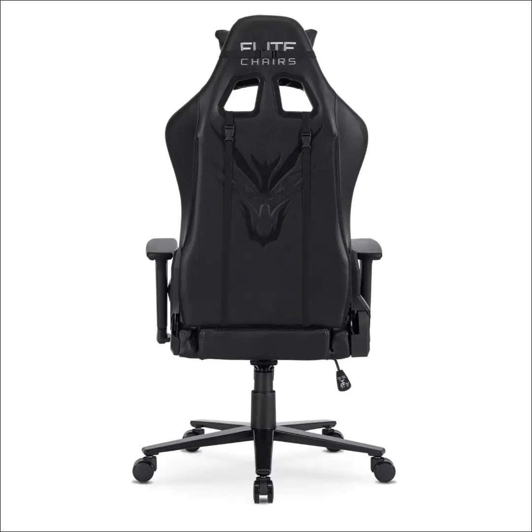 Žaidimų fotelis sukamas iš eko odos juodos spalvos TE555 - €161 Save 15% 100-200, __label:Pristatymas 5-14 d.d., elite,