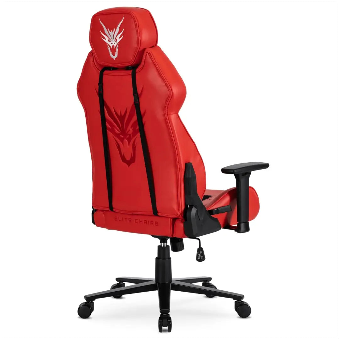 Žaidimų fotelis sukamas iš eko odos raudonos spalvos TE522 - €185 Save 15% 100-200, __label:Pristatymas 5-14 d.d.,