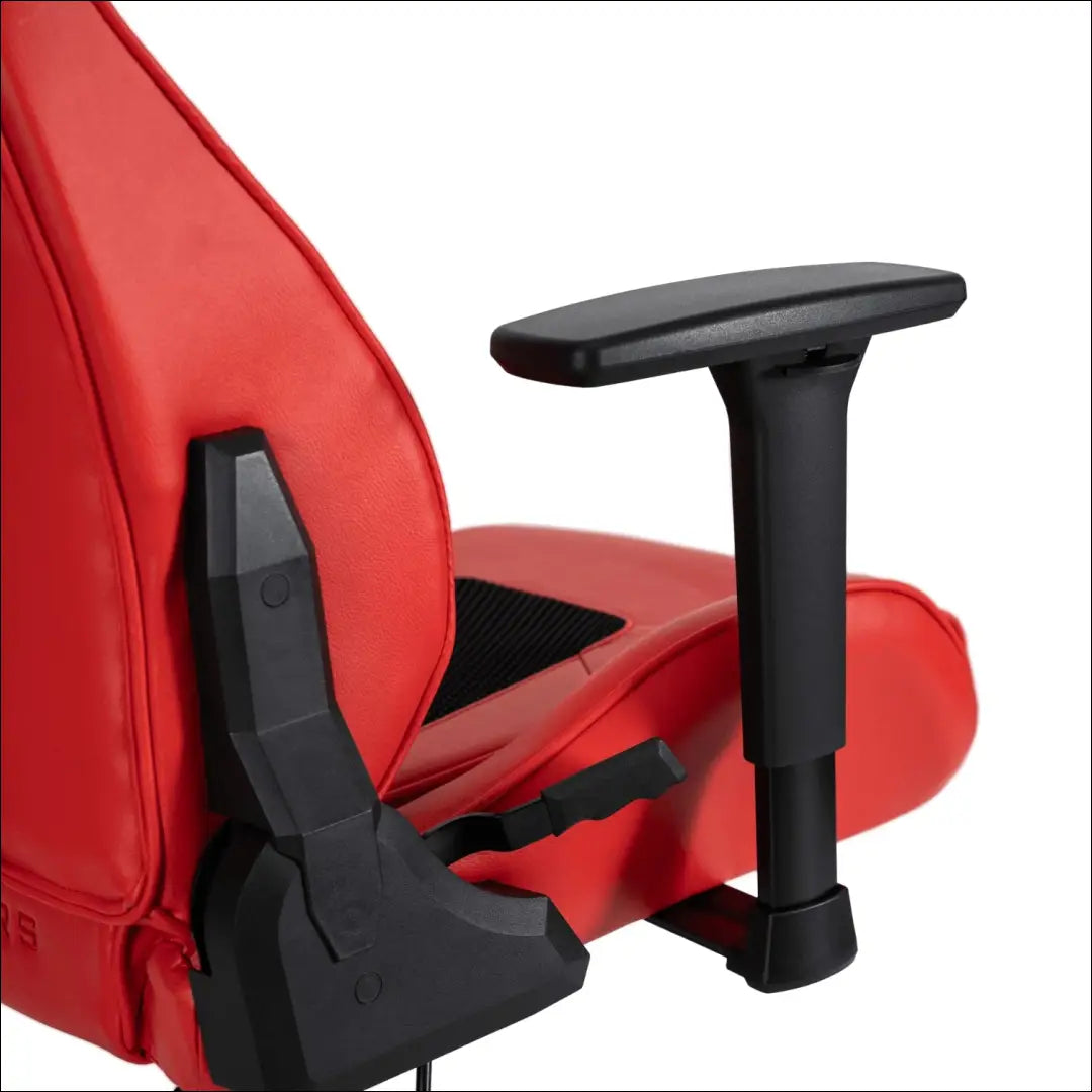 Žaidimų fotelis sukamas iš eko odos raudonos spalvos TE522 - €185 Save 15% 100-200, __label:Pristatymas 5-14 d.d.,