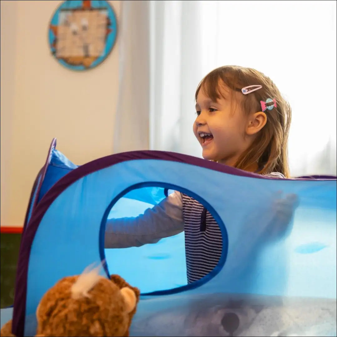 Žaidimų palapinė/tunelis DI9385 - €21 Save 50% __label:Pristatymas 1-2 d.d., color-marga, color-margas, color-melyna,