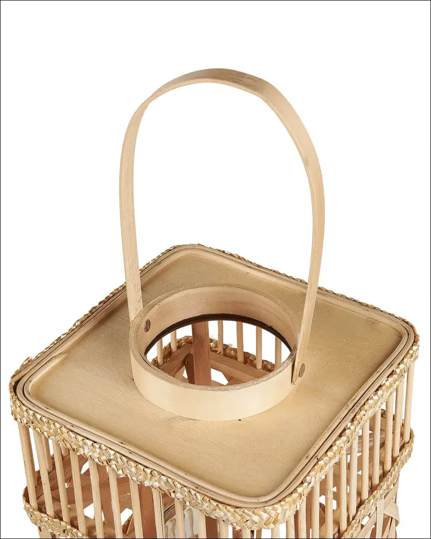 Žibintas DI10220 - €18 Save 50% __label:Pristatymas 1-2 d.d., color-ruda, interjeras, material-bambukas, Push