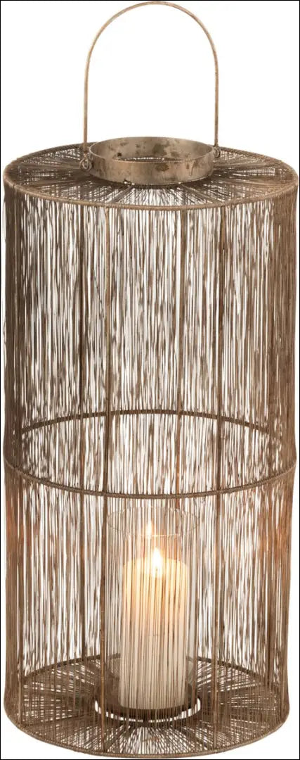 Žibintas DI10657 - €70 Save 50% 50-100, __label:Pristatymas 1-2 d.d., color-auksine, interjeras, material-metalas €50