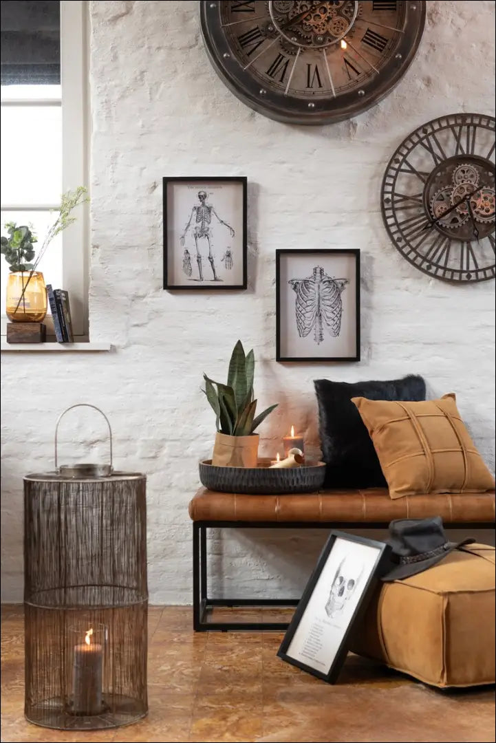 Žibintas DI10657 - €70 Save 50% 50-100, __label:Pristatymas 1-2 d.d., color-auksine, interjeras, material-metalas €50