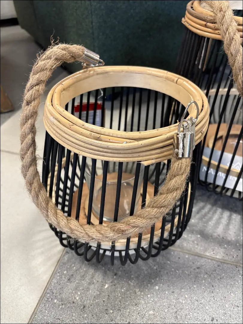 Žibintų komplektas (2vnt) DI5694 - €30 Save 70% 25-50, __label:Pristatymas 1-2 d.d., color-juoda, color-ruda,