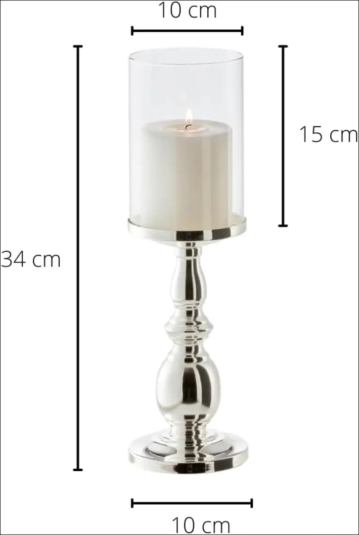 Žvakidė DI10905 - €28 Save 50% 25-50, __label:Pristatymas 1-2 d.d., color-sidabrine, interjeras, material-metalas €25