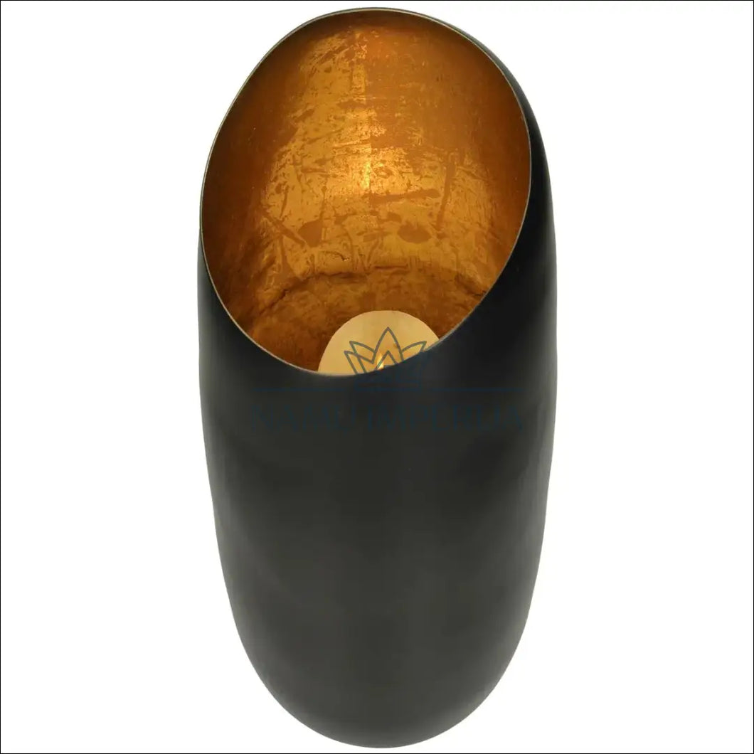 Žvakidė DI5712 - €37 Save 50% 25-50, color-auksine, color-juoda, interjeras, material-metalas Auksinė Fast shipping