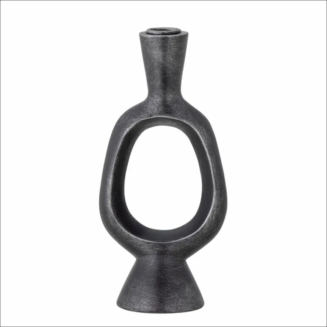 Žvakidė DI6223 - €11 Save 70% __label:Pristatymas 1-2 d.d., color-juoda, color-pilka, interjeras, material-keramika Iki