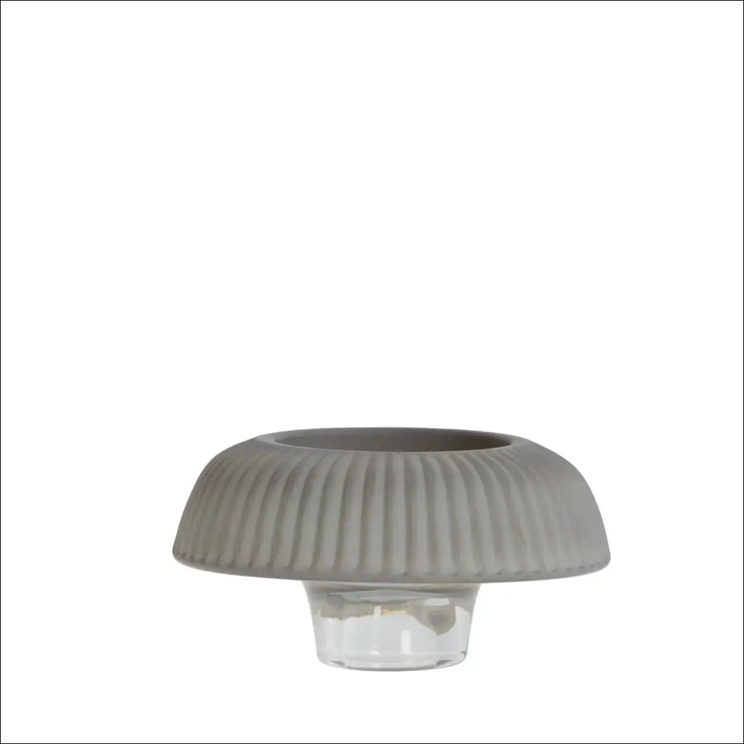 Žvakidė DI6516 - €4 Save 70% __label:Pristatymas 1-2 d.d., color-pilka, interjeras, material-stiklas, under-25 Iki €25