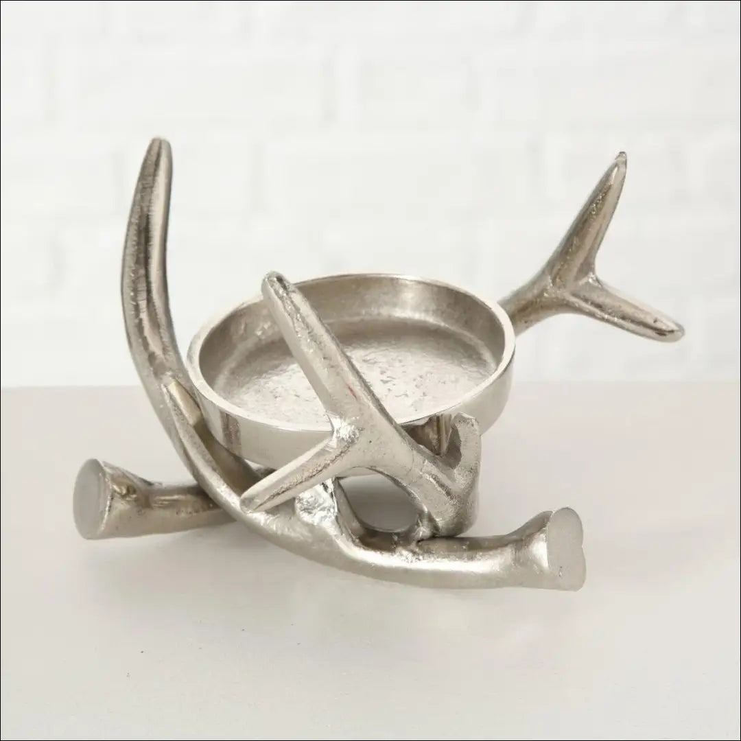 Žvakidžių komplektas (2vnt) DI10800 - €8 Save 50% __label:Pristatymas 1-2 d.d., color-sidabrine, interjeras,