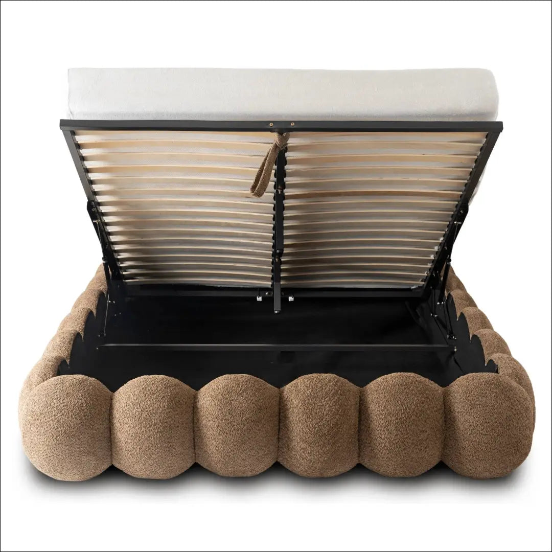 Lova 160x200 su ruda buklė spintele TE2583 - €605.68 Save 15% __label:Pristatymas 5-14 d.d., Newelite Naujausi