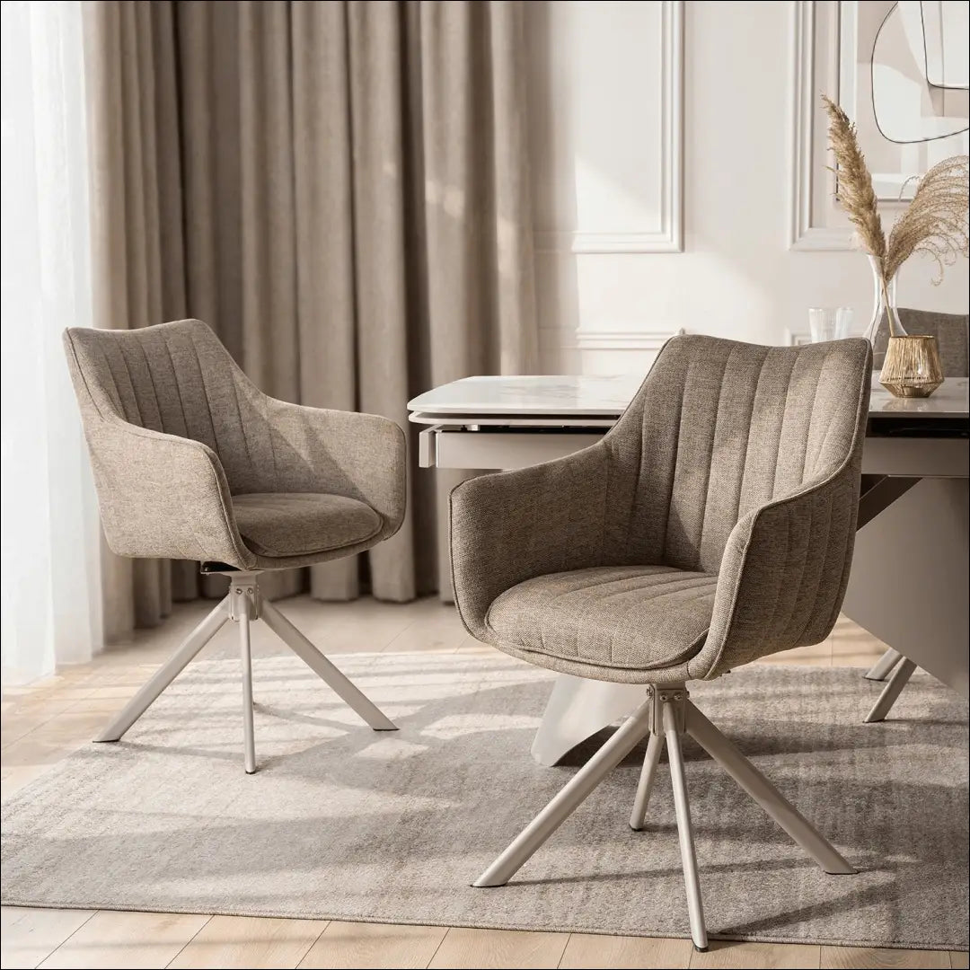 Pasukama kėdė smėlio/kašmyro spalvos TE2570 - €98.87 Save 15% __label:Pristatymas 5-14 d.d., Newelite Naujausi