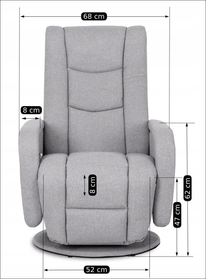 2 pilka besisukanti masažinė kėdė TE1396 - €311.23 Save 15% __label:Pristatymas 5-14 d.d., Newelite Naujausi produktai