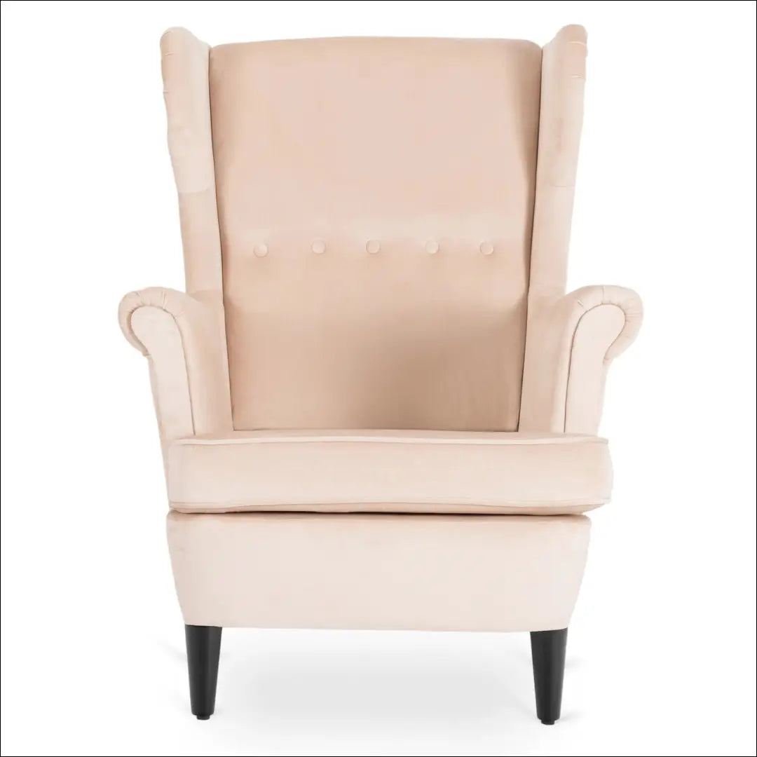 2 poilsio krėslas su pakoja smėlio spalvos aksomas TE2067 - €284 Save 15% __label:Pristatymas 5-14 d.d., Newelite