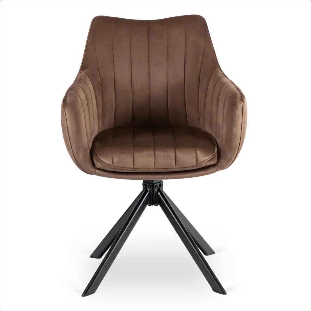 Rudas aksominis pasukamas krėslas TE2563 - €92.66 Save 15% __label:Pristatymas 5-14 d.d., Newelite Naujausi produktai 2