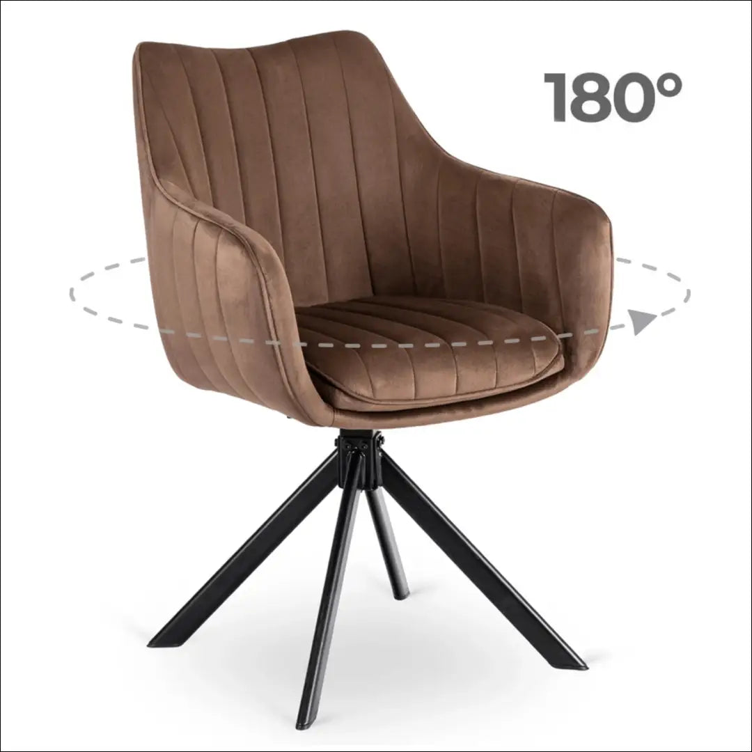 Rudas aksominis pasukamas krėslas TE2563 - €92.66 Save 15% __label:Pristatymas 5-14 d.d., Newelite Naujausi produktai 2