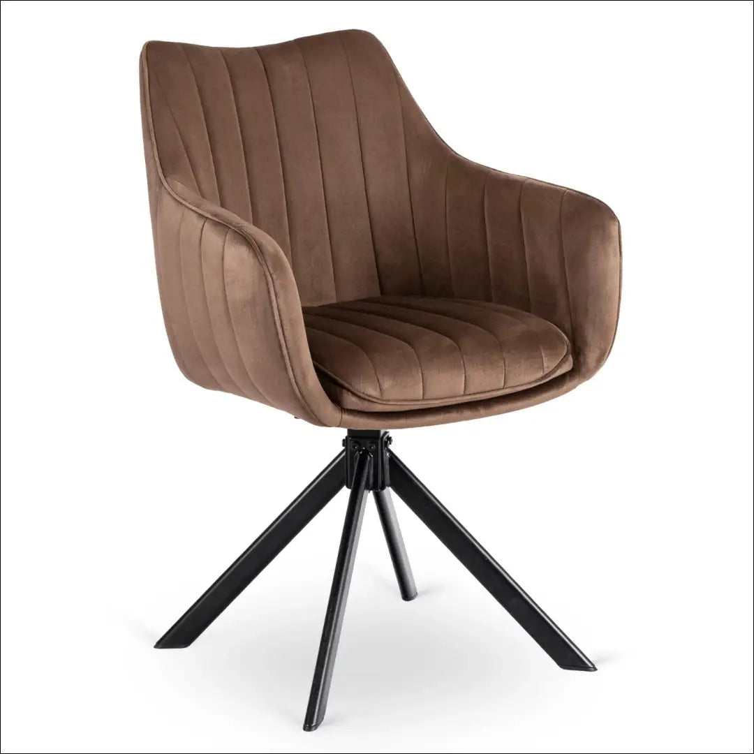 Rudas aksominis pasukamas krėslas TE2563 - €92.66 Save 15% __label:Pristatymas 5-14 d.d., Newelite Naujausi produktai 2