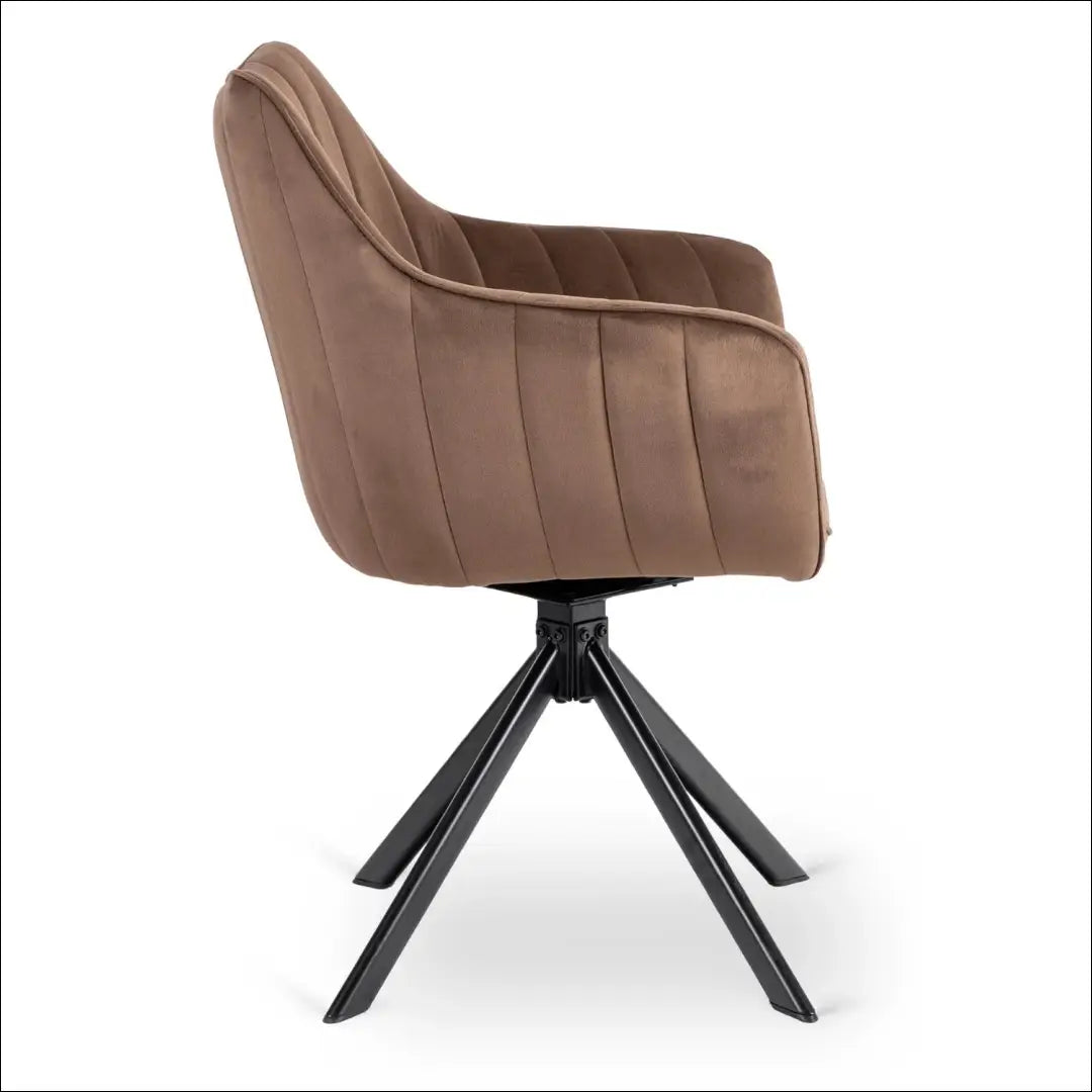 Rudas aksominis pasukamas krėslas TE2563 - €92.66 Save 15% __label:Pristatymas 5-14 d.d., Newelite Naujausi produktai 2
