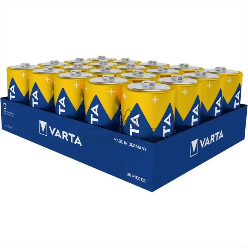 20 x Varta Industrial PRO LR20/D 4020 baterijų DA0152 - €9 Save 55% __label:Pristatymas 1-2 d.d., kita, under-25 Iki