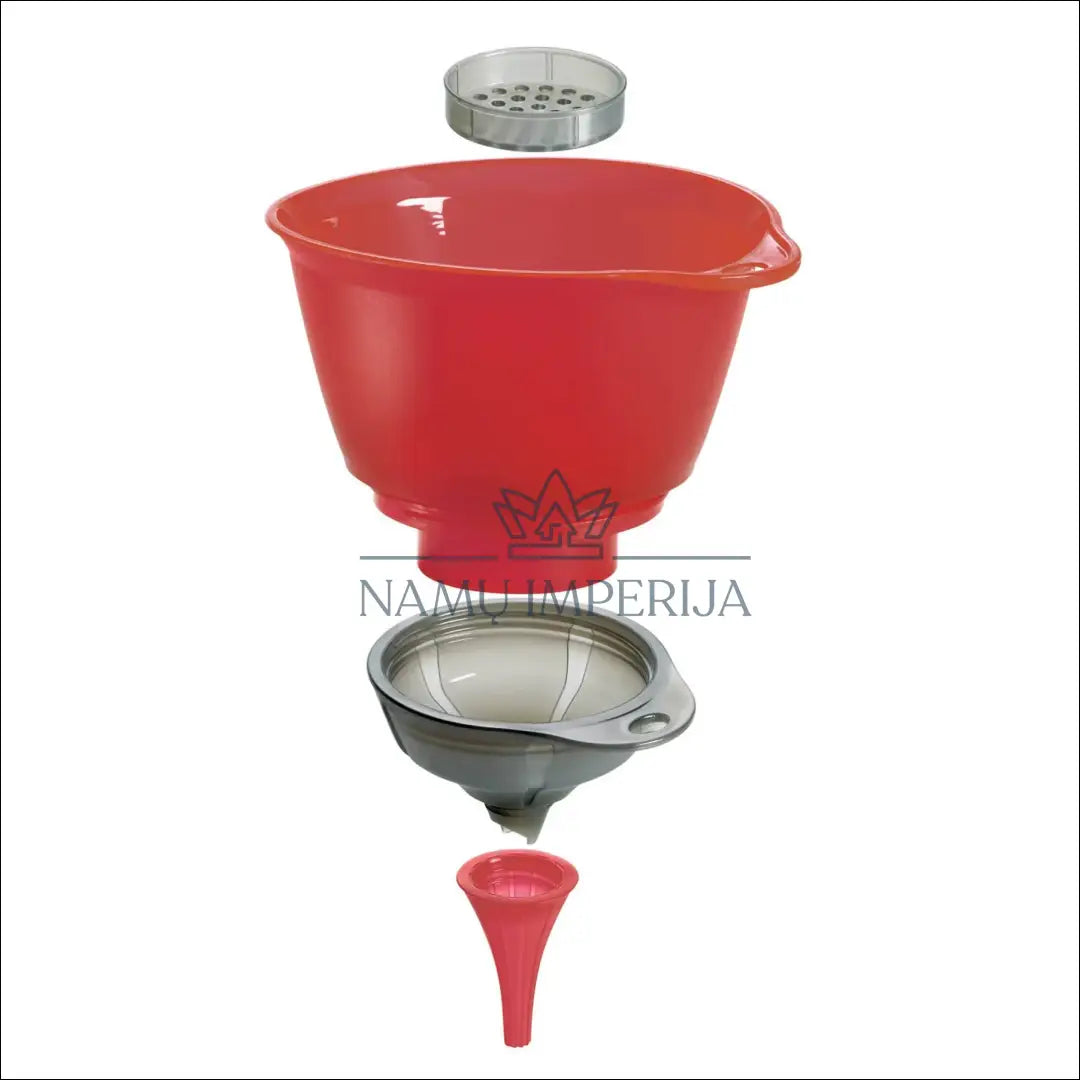 3 in 1 piltuvėlis “Cuisipro” DI9355 - €9 Save 55% __label:Pristatymas 1-2 d.d., color-pilka, color-raudona, interjeras,