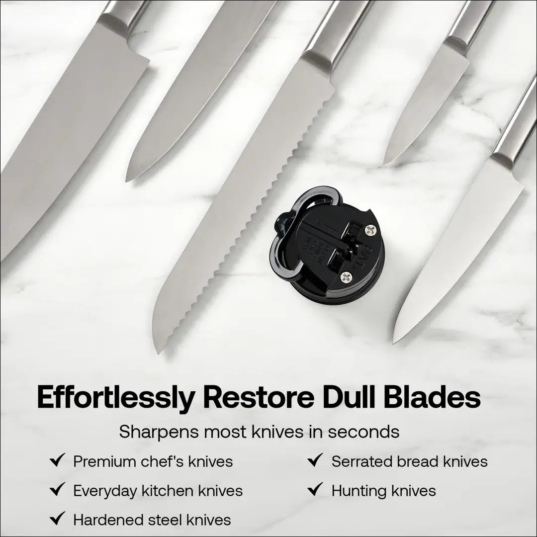 „AnySharp“ peilių galąstuvas SP239 - €8 Save 50% __label:Pristatymas 1-2 d.d., color-juoda, interjeras, kita, under-25