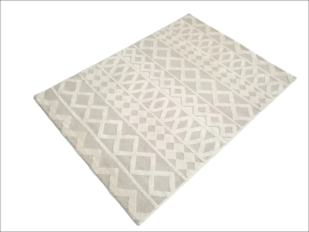 3D efekto kilimas RU962 - €54 Save 50% 50-100, __label:Pristatymas 1-2 d.d., color-kremas, Dydis-120-x-170-cm,