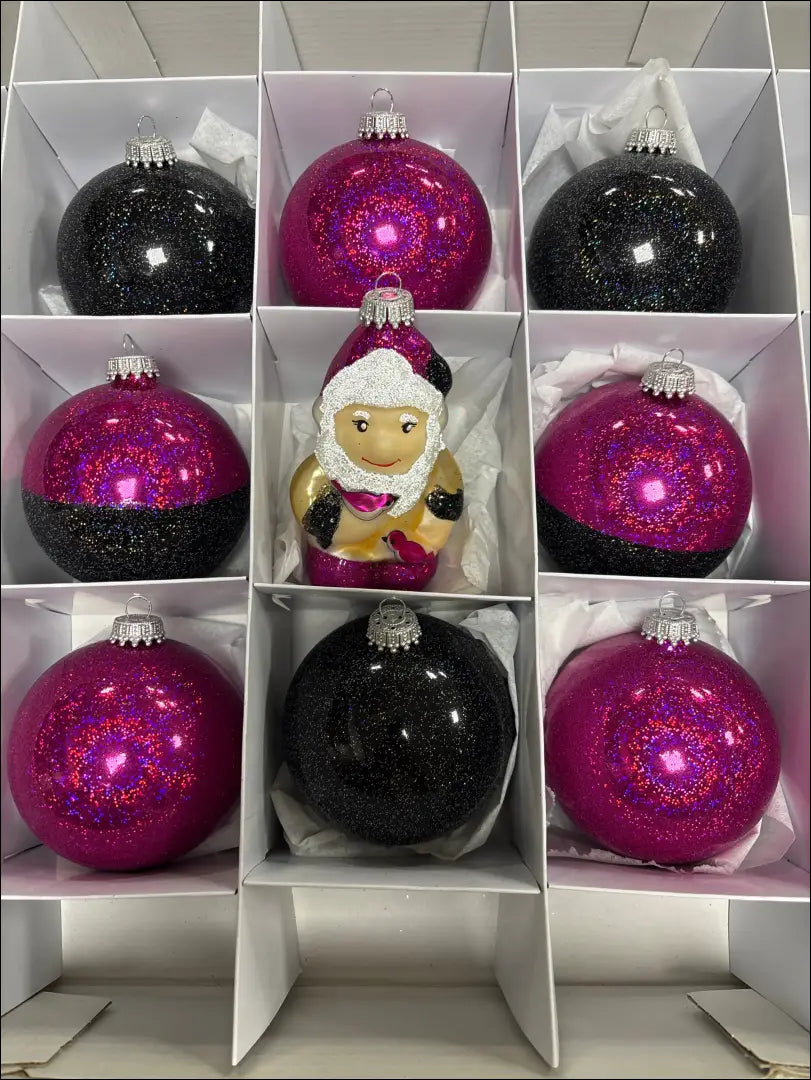 9 vnt eglutės papuošalų komplektas DA324 - €24 Save 50% __label:Pristatymas 1-2 d.d., kaledos, under-25 Iki €25 Holiday