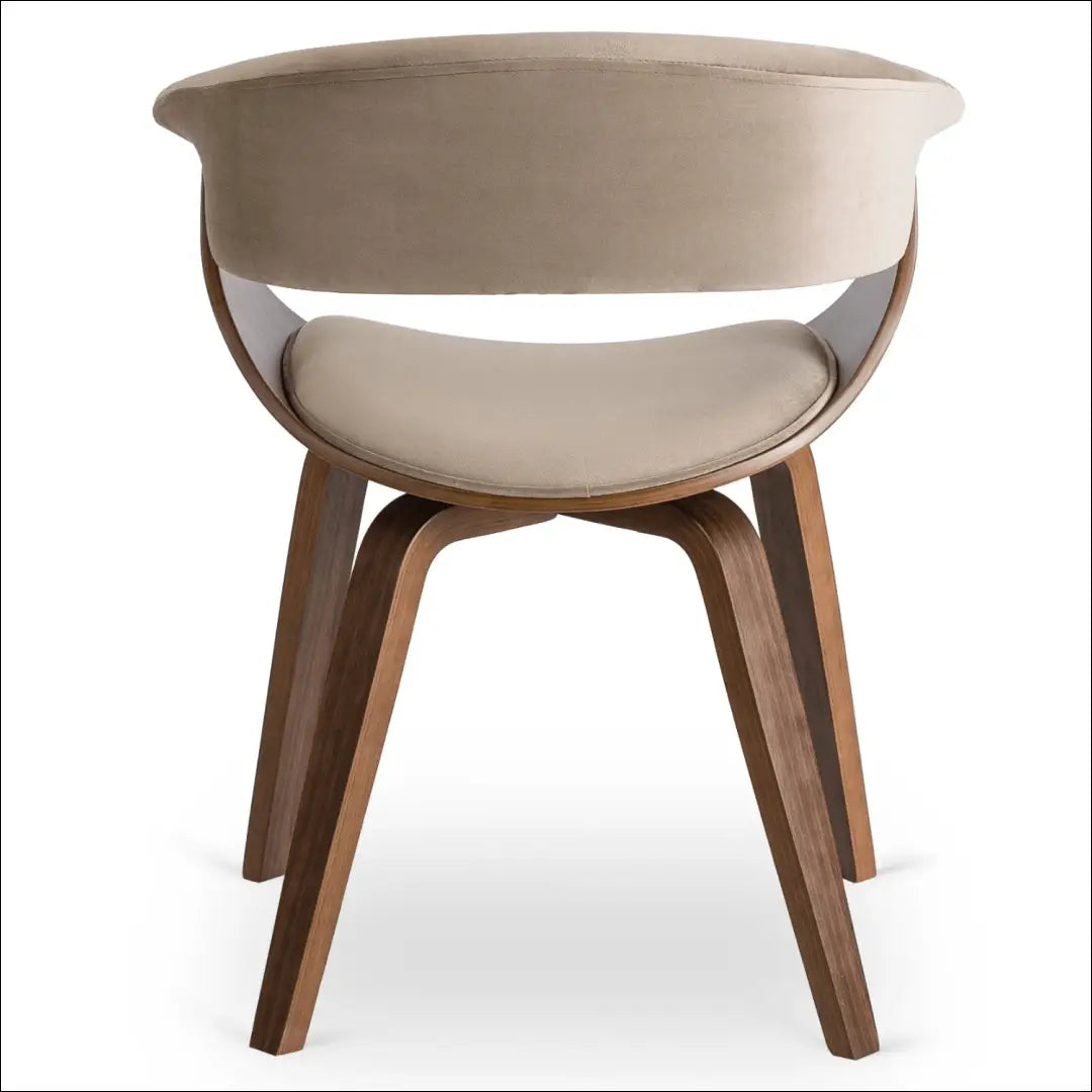 Aksominė kėdė smėlio/riešutmedžio spalvos TE1474 - €134.82 Save 15% __label:Pristatymas 5-14 d.d., Newelite Naujausi