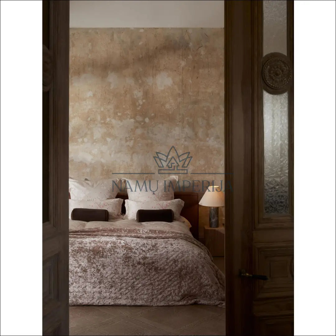 Aksominė lovatiesė DI5120 - €54 50-100, color-ruda, color-smelio, material-aksomas, material-poliesteris €50