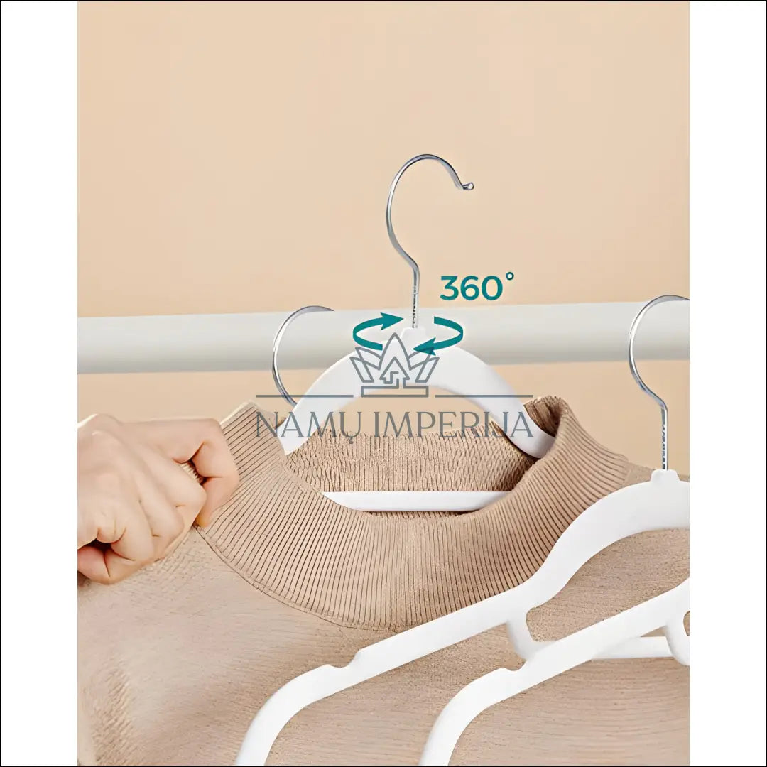 Aksominių pakabų komplektas 50 vnt SM1330 - €65 Save 30% 50-100, __label:Pristatymas 5-14 d.d., notouch30, pakabos,