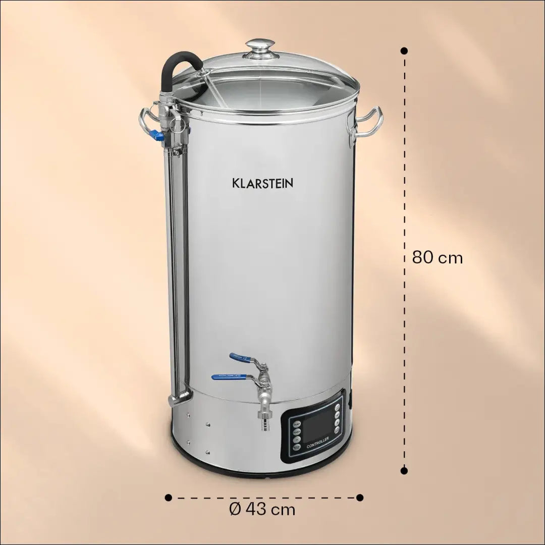 Alaus virimo sistema ’Klarstein’ KI1411 - €264 Save 50% __label:Pristatymas 1-2 d.d., color-sidabrine, elektronika,