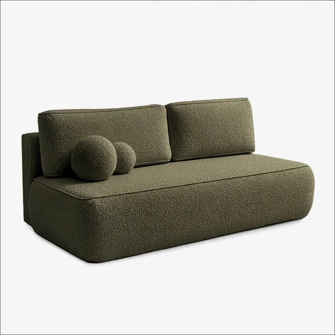 Alyvuogių spalvos boucle sofa-lova TE2501 - €694.87 Save 15% __label:Pristatymas 5-14 d.d., Newelite Naujausi produktai